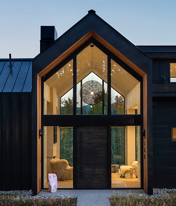 mountain home entry