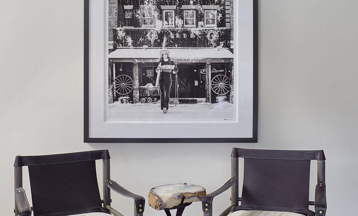 chairs with art