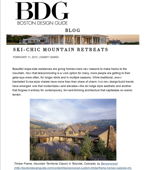Boston Design Guide article