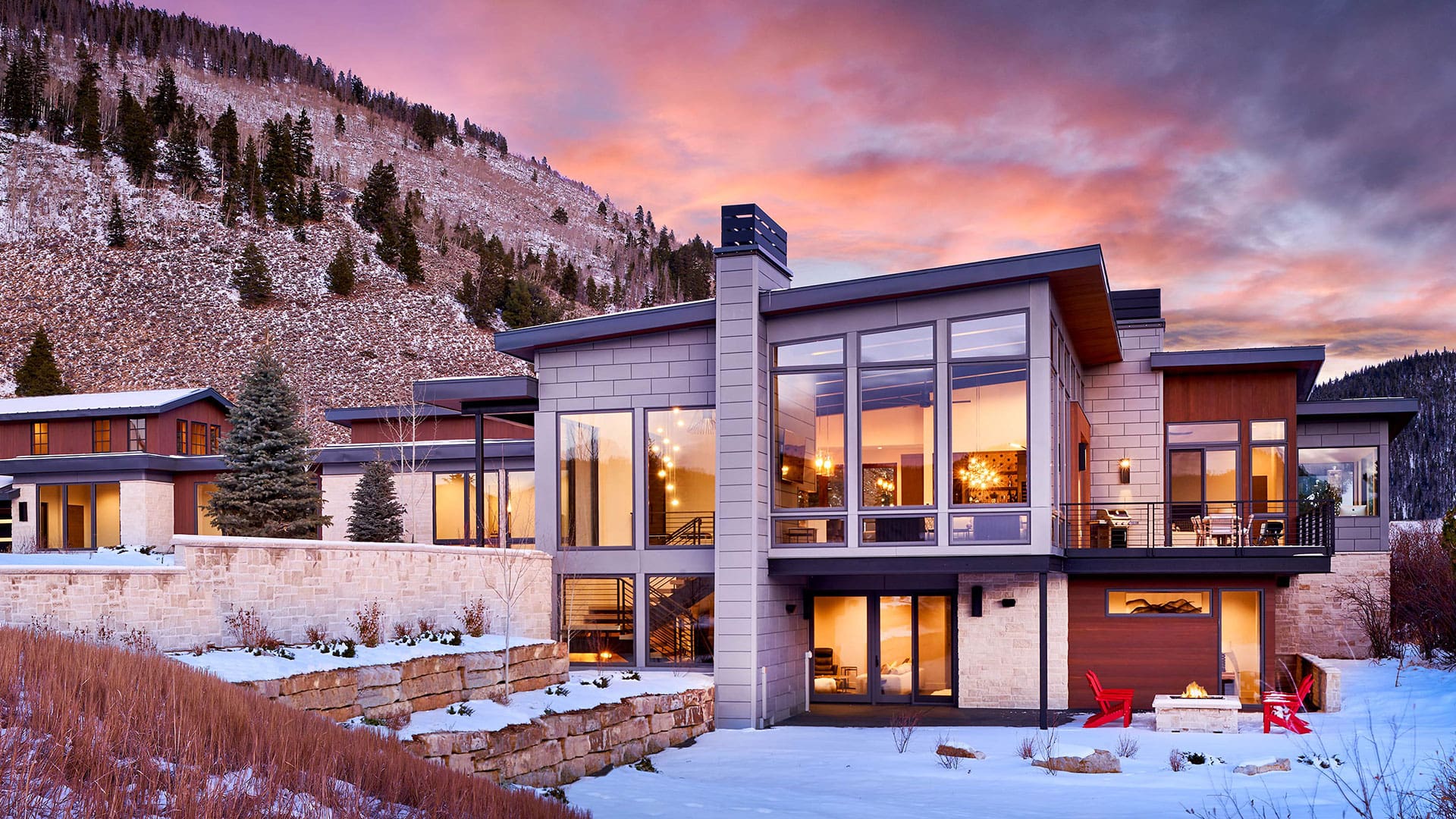 Tiger Road Modern Mountain Pinnacle Mountain Homes